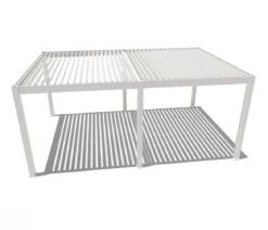Weide Pergola LED E-Deluxe Plus 4x6, ca. B600/H255/T400 cm