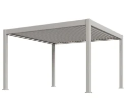 Weide Pergola LED E-Deluxe Plus 4x4, ca. B400/H255/T400 cm