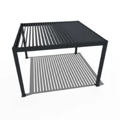Weide Pergola LED E-Deluxe Plus 4x4, ca. B400/H255/T400 cm