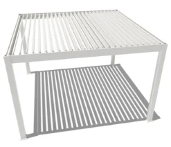 Weide Pergola LED E-Deluxe Plus 4x4, ca. B400/H255/T400 cm