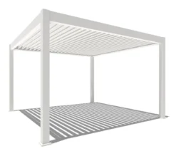 Weide Pergola LED E-Deluxe Plus 4x4, ca. B400/H255/T400 cm
