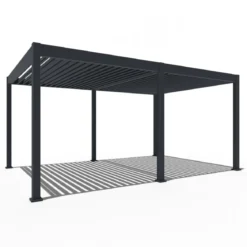 Weide Pergola LED E-Deluxe 3,6x5,3, ca. B530/H255/T360 cm