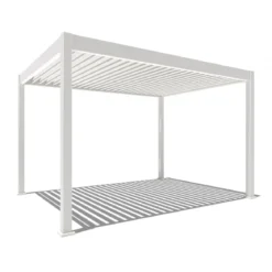 Weide Pergola LED E-Deluxe 3x4, ca. B400/H255/T300 cm