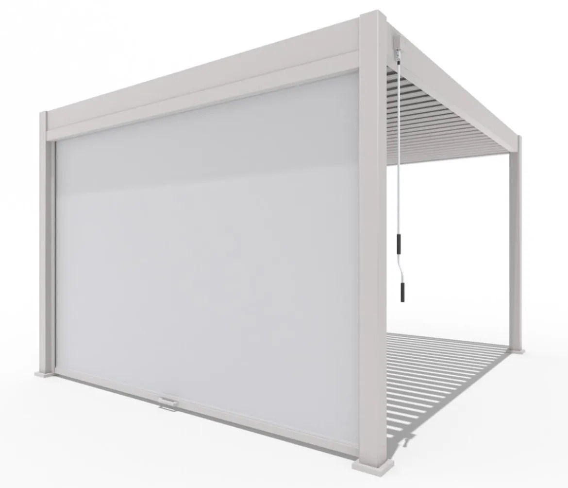 Weide Sonnenrollo für Deluxe/Classic Pergola, ca. B300 cm