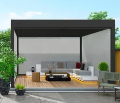 Weide Sonnenrollo für Deluxe/Classic Pergola, ca. 360 cm