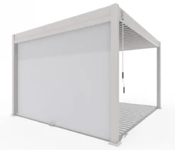 Weide Sonnenrollo für Deluxe/Classic Pergola, ca. B400 cm