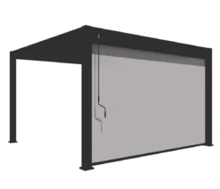 Weide Sonnenrollo für Deluxe/Classic Pergola, ca. B400 cm