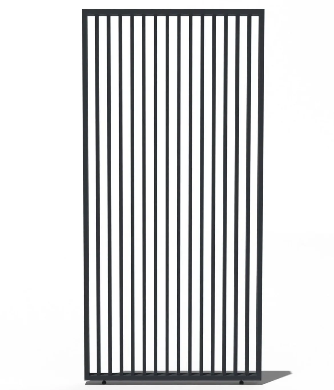 Weide Vertikales Seitenwand-Paneel, ca. B93/H236 cm