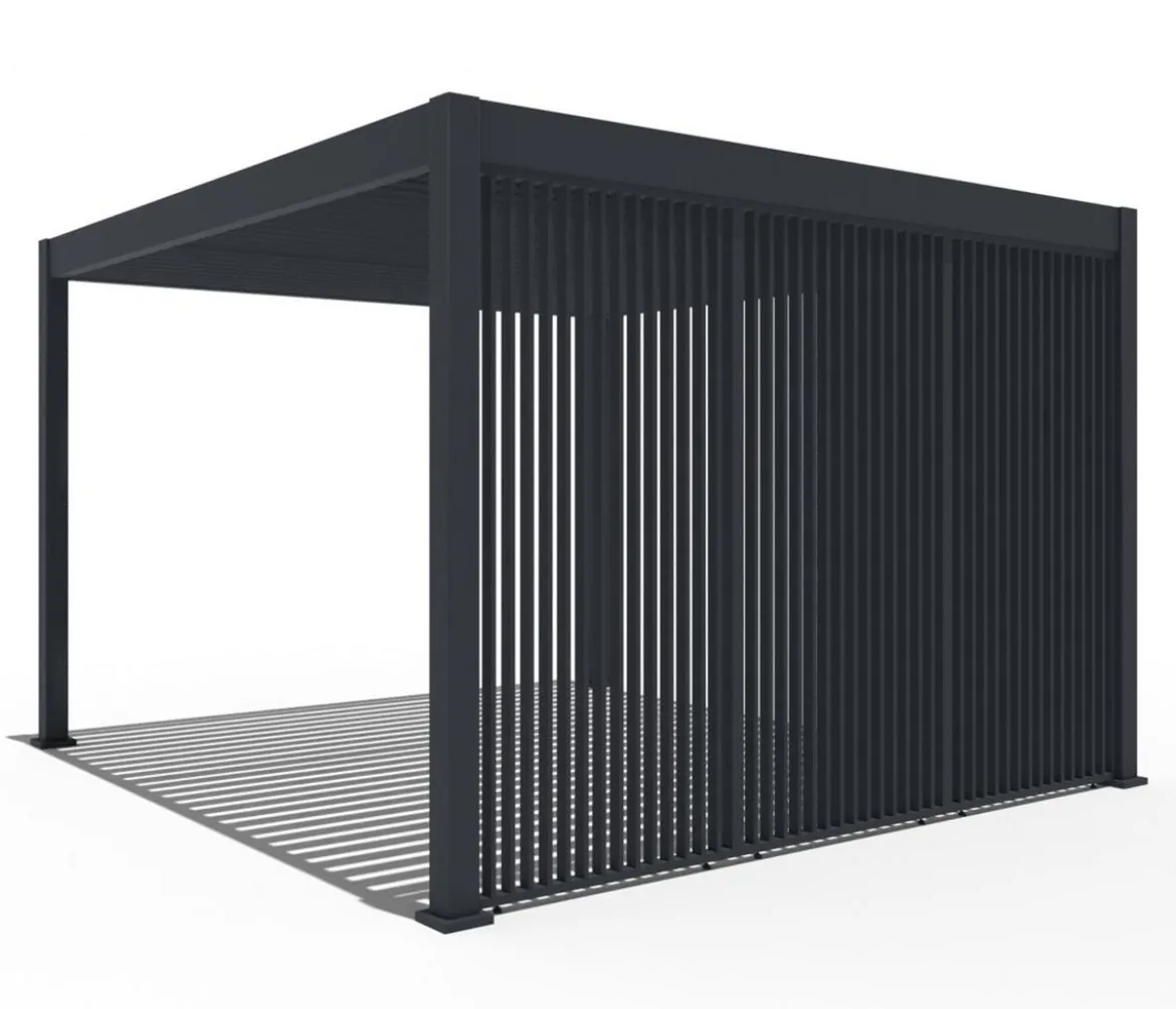 Weide Vertikales Seitenwand-Paneel, ca. B93/H236 cm