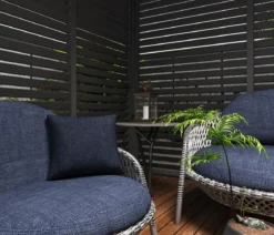 Weide Vertikales Seitenwand-Paneel, ca. B93/H236 cm
