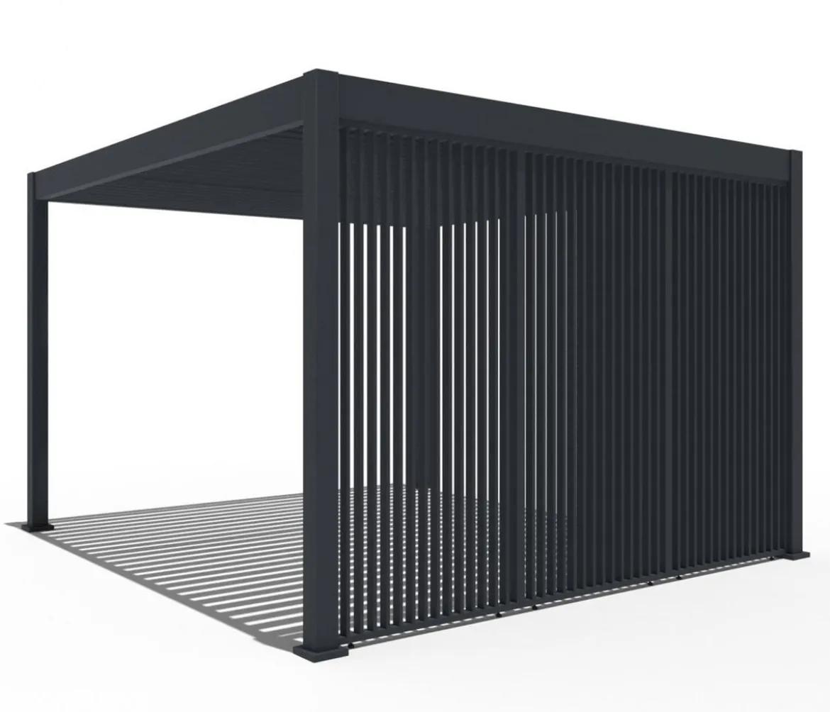 Weide Vertikales Seitenwand-Paneel, ca. B113/H236 cm