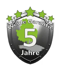 Weide Wand-Pergola Deluxe Plus 4x6, ca. B600/H255/T400 cm