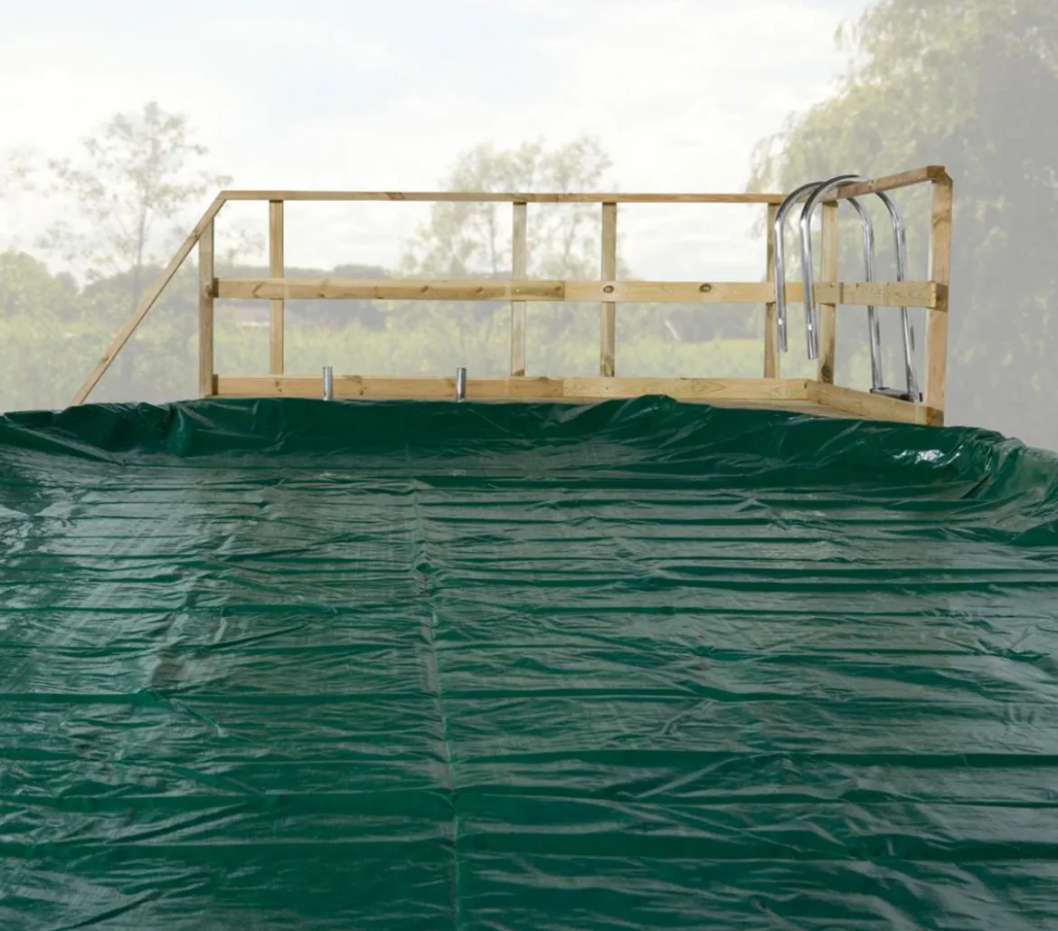 Weka Abdeckplane 593 für den Weka Massivholzpool 593
