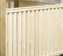 Weka Brüstungsgeländer für Pavillon 656 Gr. 1 und 2