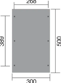 Weka Carport 606