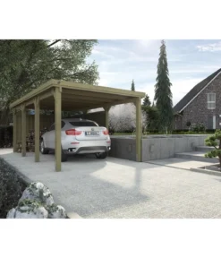 Weka Carport 617, ohne Dacheindeckung