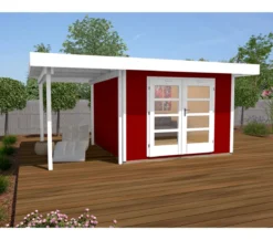 Weka Designhaus 126 A, Gr. 1, ca. B500/H225/T316 cm