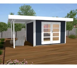 Weka Designhaus 126 A, Gr. 2, ca. B500/H225/T377 cm