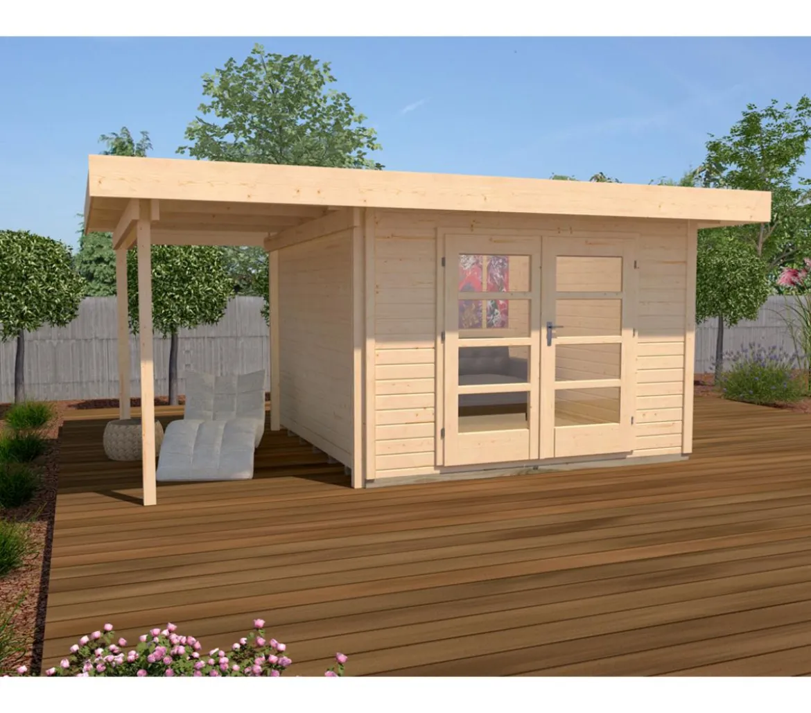 Weka Designhaus 126 A, Gr. 2, ca. B500/H225/T377 cm