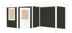 Weka Designhaus 213 B Gr.1, ca. B586/H237/T278 cm
