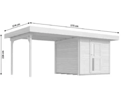 Weka Designhaus 172 B Gr. 1, ca. B575/H226/T314 cm