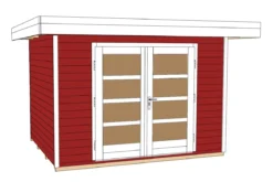 Weka Designhaus 126 Gr.1, ca. B361/H225/T286 cm