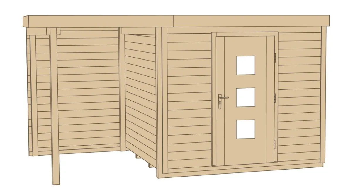Weka Designhaus wekaLine 413 A Gr.2, ca. B460/H244/T310 cm