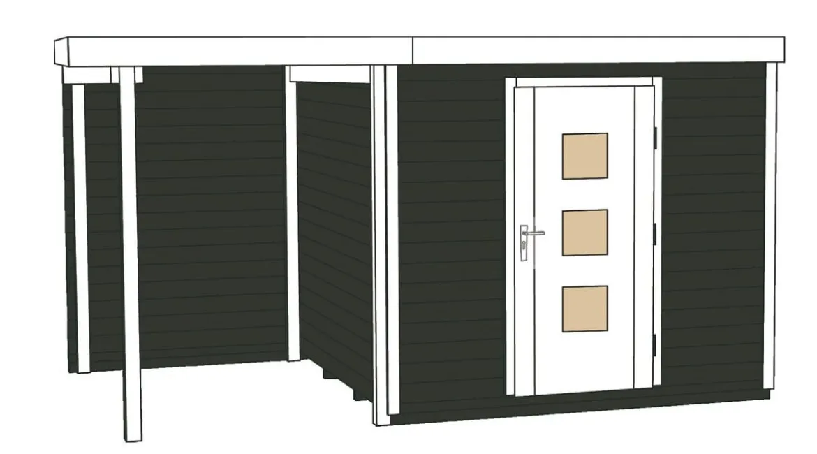 Weka Designhaus wekaLine 413 A Gr.2, ca. B460/H244/T310 cm