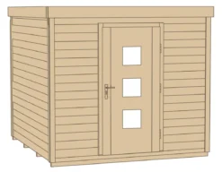 Weka Designhaus wekaLine 413 Gr.1, ca. B260/H244/T260 cm