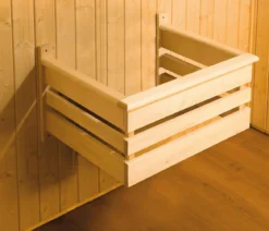 Weka Ecksauna Valida mit Glastür
