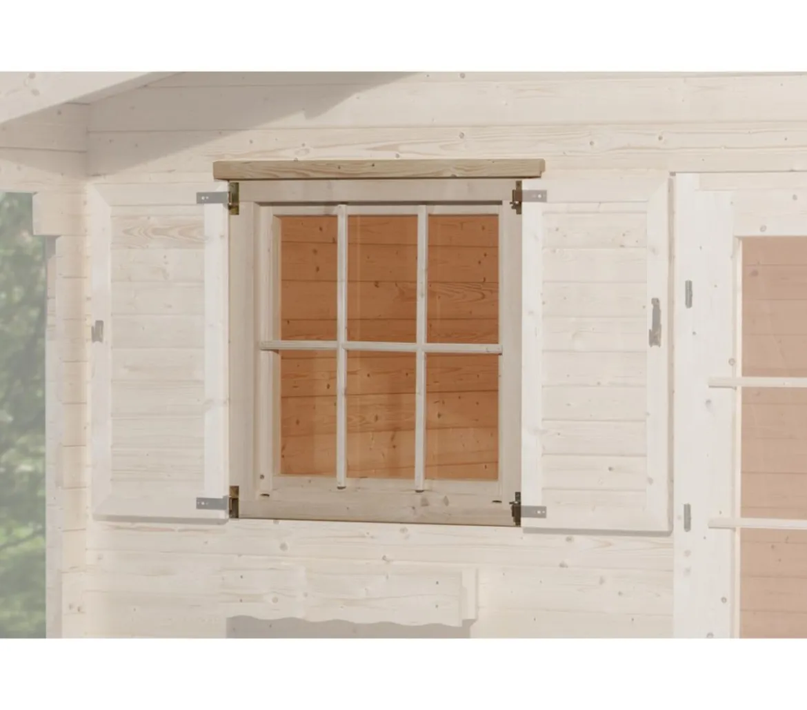 Weka Einzelfenster, 45 mm, ca. B91/H91 cm