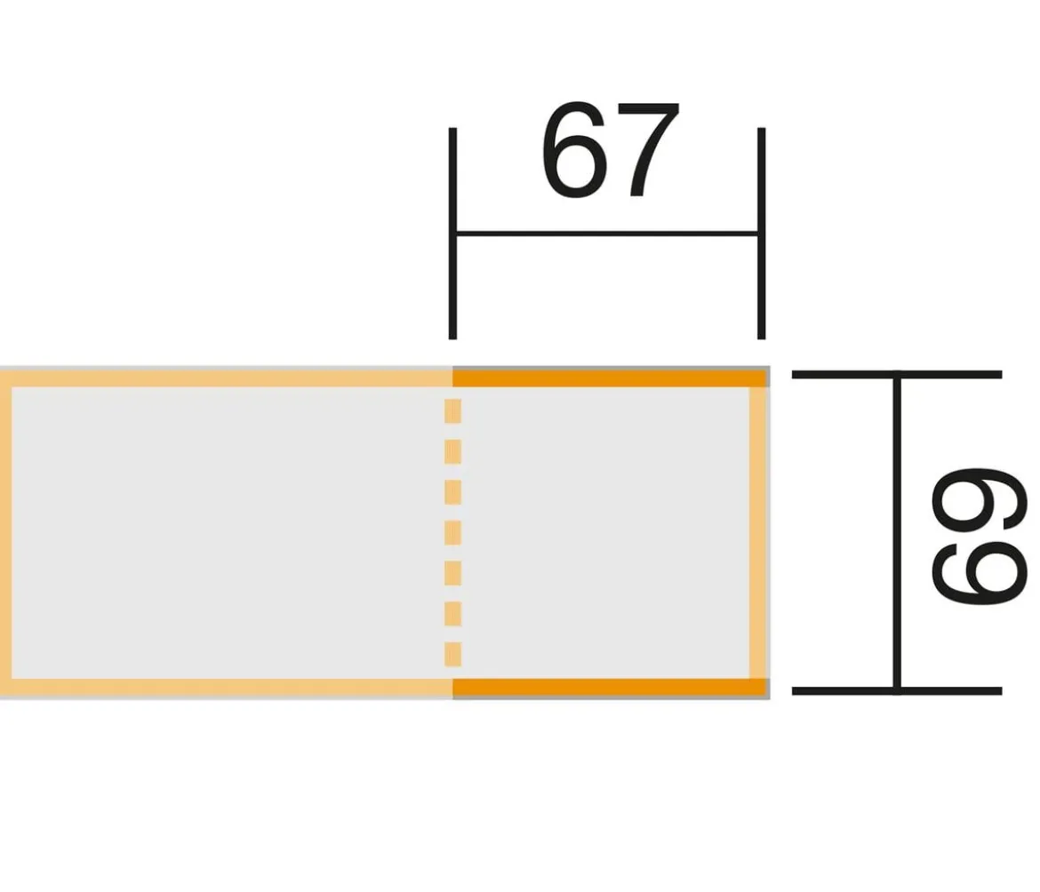 Weka Erweiterung für Element-Hochbeet 669, ca. B69/H69/T71 cm