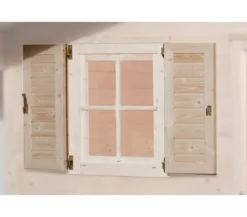 Weka Fensterladen 2-seitig für Fenster 69 x 79 cm