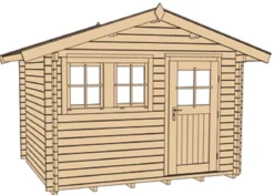 Weka Gartenhaus 139