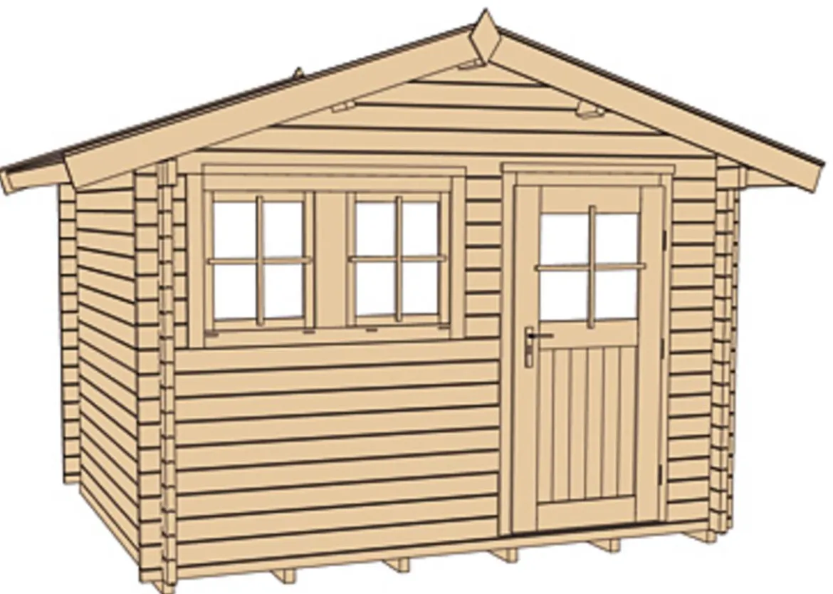 Weka Gartenhaus 139