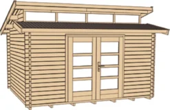 Weka Gartenhaus 158