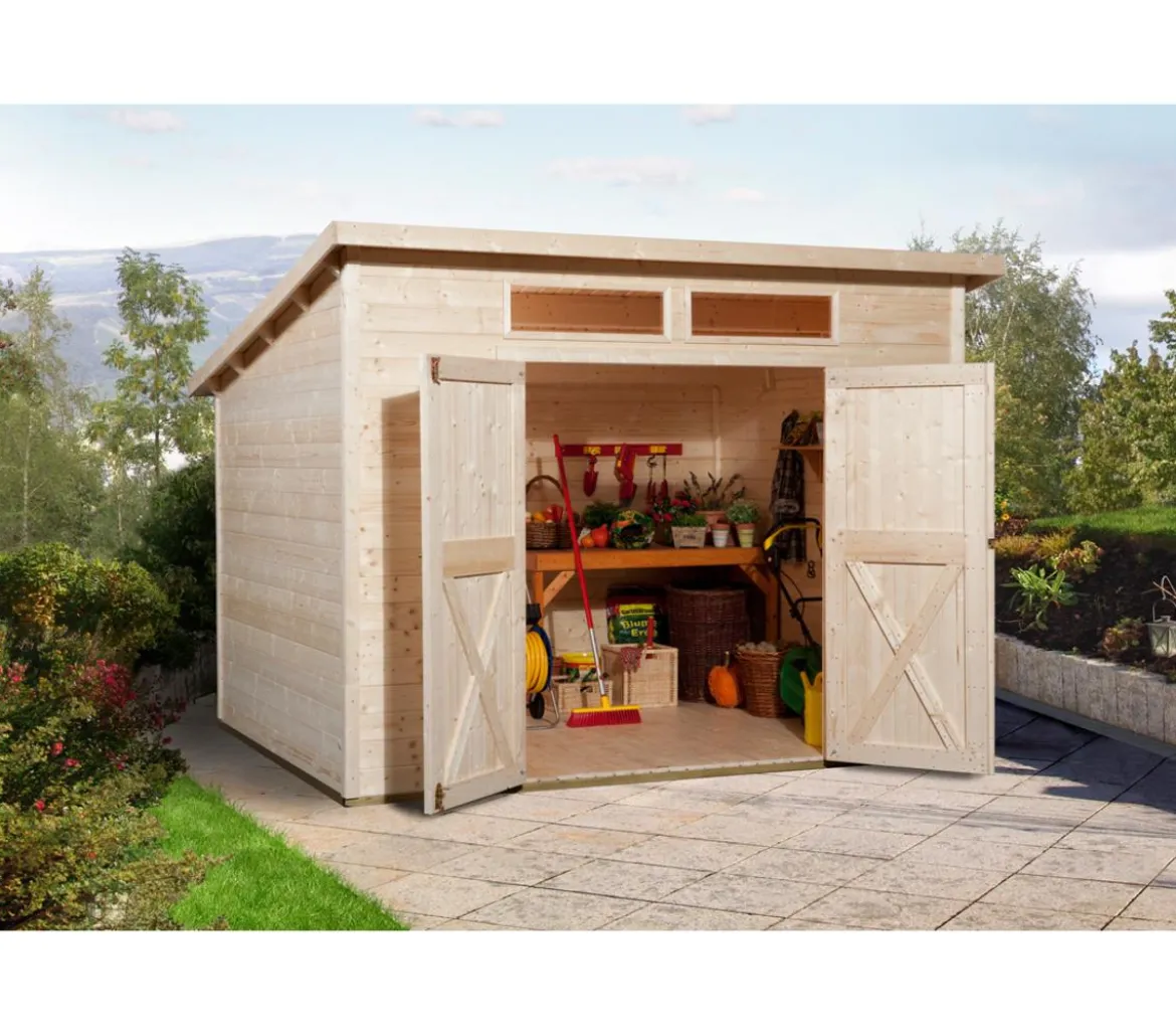 Weka Gartenhaus 325 A Gr.1, ca. B256/H236/T237 cm