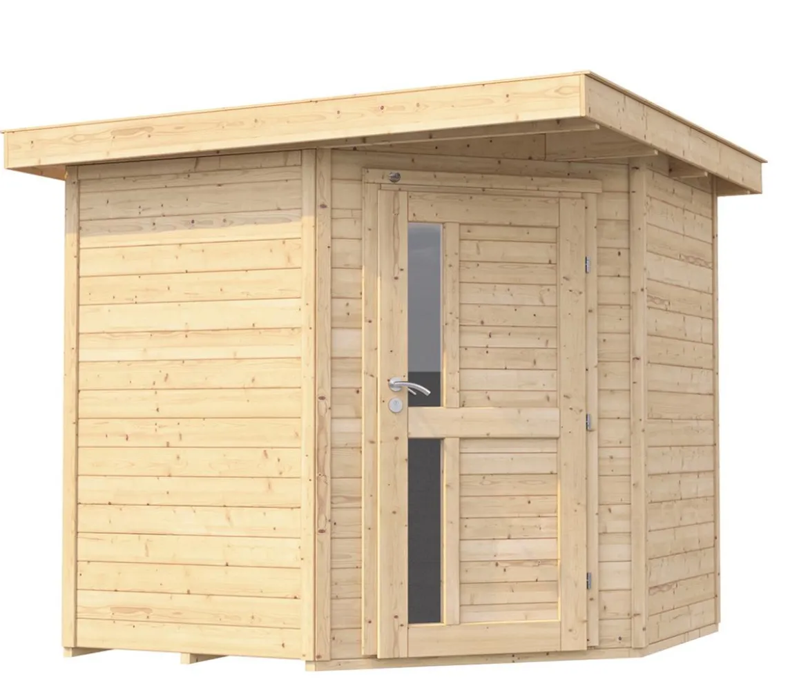 Weka Gartenhaus 229 A Gr. 1, ca. B244/H217/T244 cm