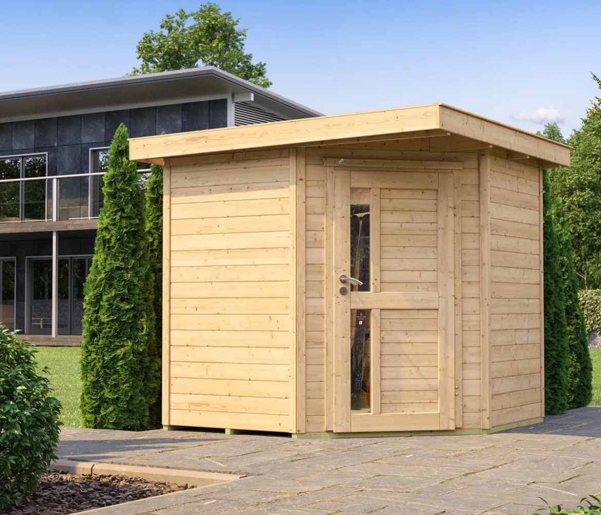 Weka Gartenhaus 229 A Gr. 1, ca. B244/H217/T244 cm