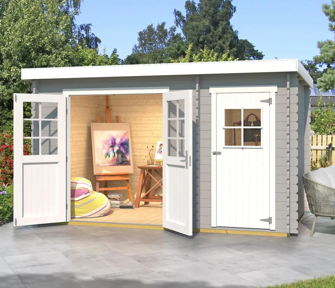 Weka Gartenhaus 254, ca. B390/H222/T246 cm