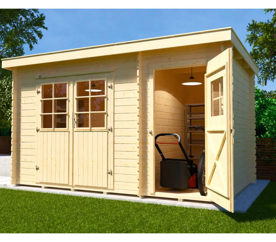 Weka Gartenhaus 254, ca. B390/H222/T246 cm