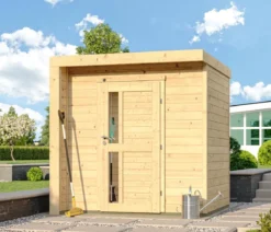 Weka Gartenhaus 262 C, ca. B214/H218/T215 cm