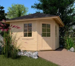 Weka Gartenhaus 149 5-Eck Gr. 1, ca. B318/H276/T318 cm