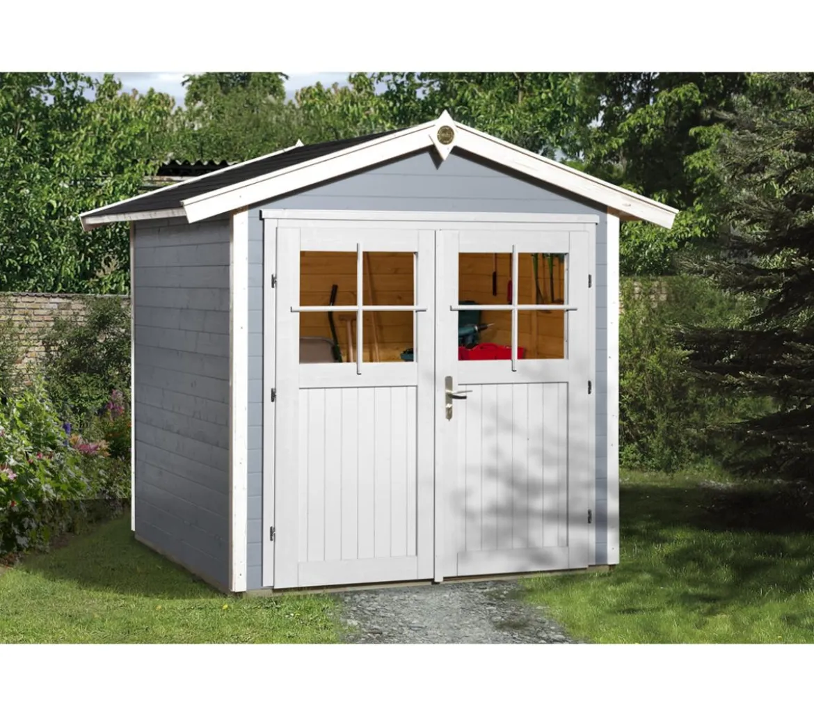 Weka Gartenhaus 224 Gr. 1, ca. B260/H238/T233 cm
