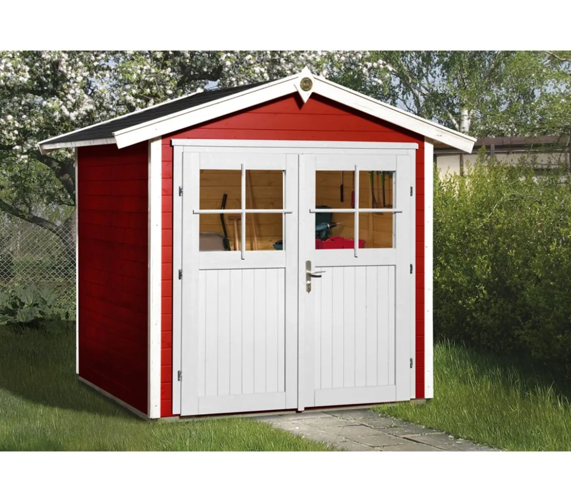 Weka Gartenhaus 224 Gr. 1, ca. B260/H238/T233 cm