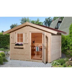 Weka Gartenhaus 123 Gr. 3, ca. B380/H253/T239 cm
