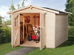 Weka Gartenhaus 316 Gr.5, ca. B290/H221/T318 cm