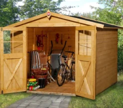 Weka Gartenhaus 316 Gr.5, ca. B290/H221/T318 cm