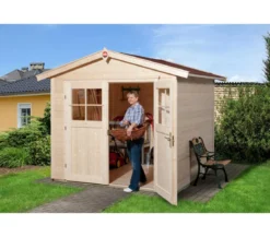 Weka Gartenhaus 224 Gr. 3, ca. B280/H238/T263 cm