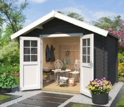 Weka Gartenhaus 209 Gr. 2,5, ca. B333/H261/T310 cm